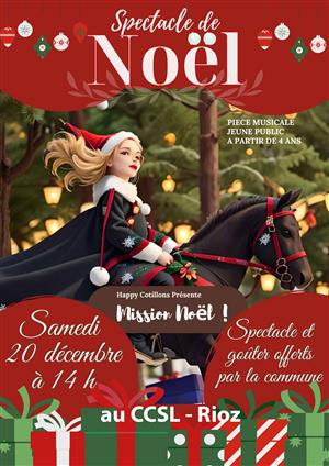 Spectacle de Noël à Rioz