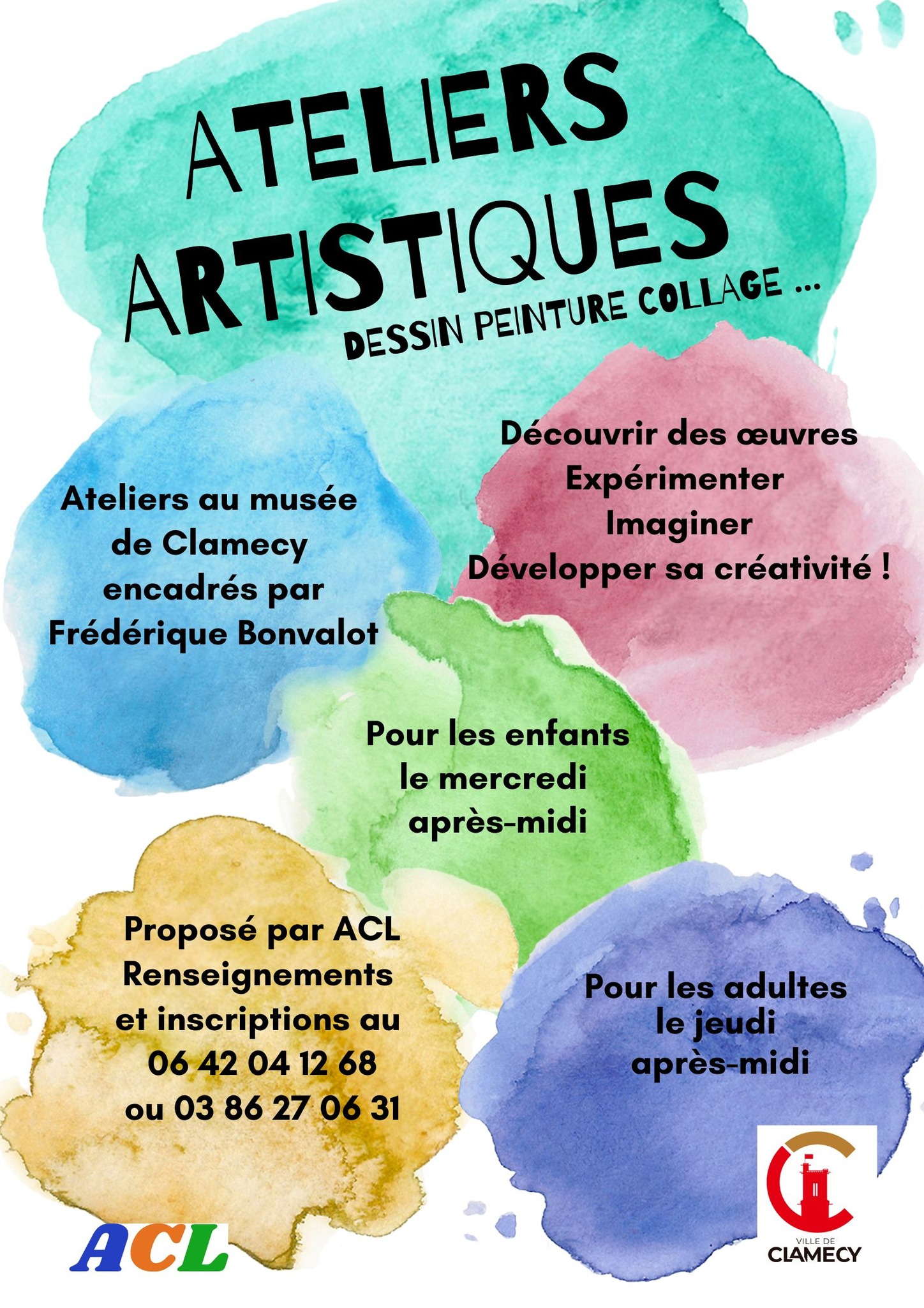 Ateliers artistiques au musée de Clamecy