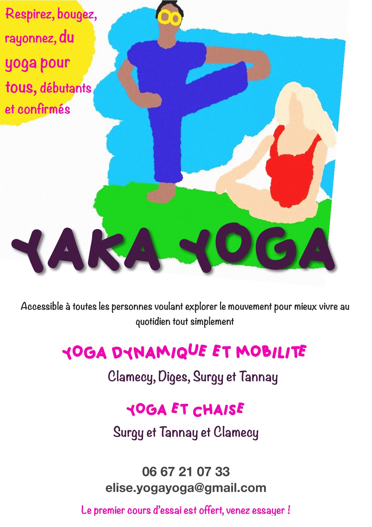 Yaka Yoga - Yoga dynamique, yoga et chaise
