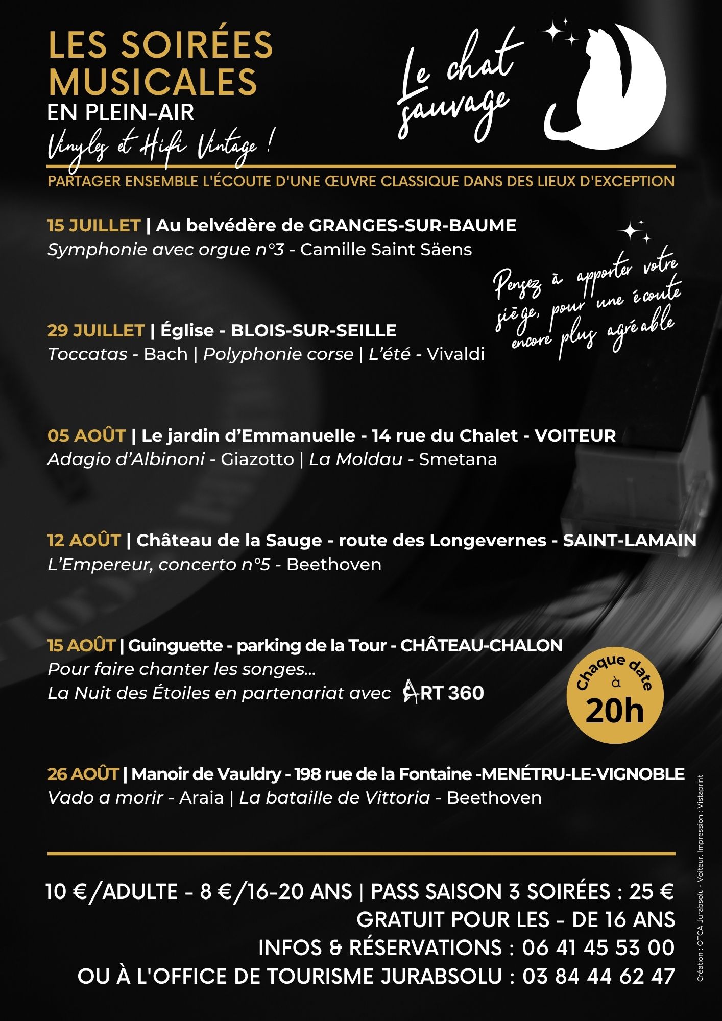 2025 Affiche chat sauvage  - 1