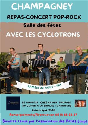 Repas - Concert Pop Rock à Champagney