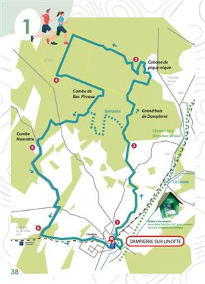 Trail des dolines - Version 9 km
