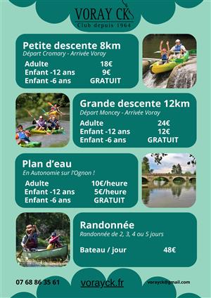 Base nautique de Voray-sur-l'Ognon (Voray CK)
