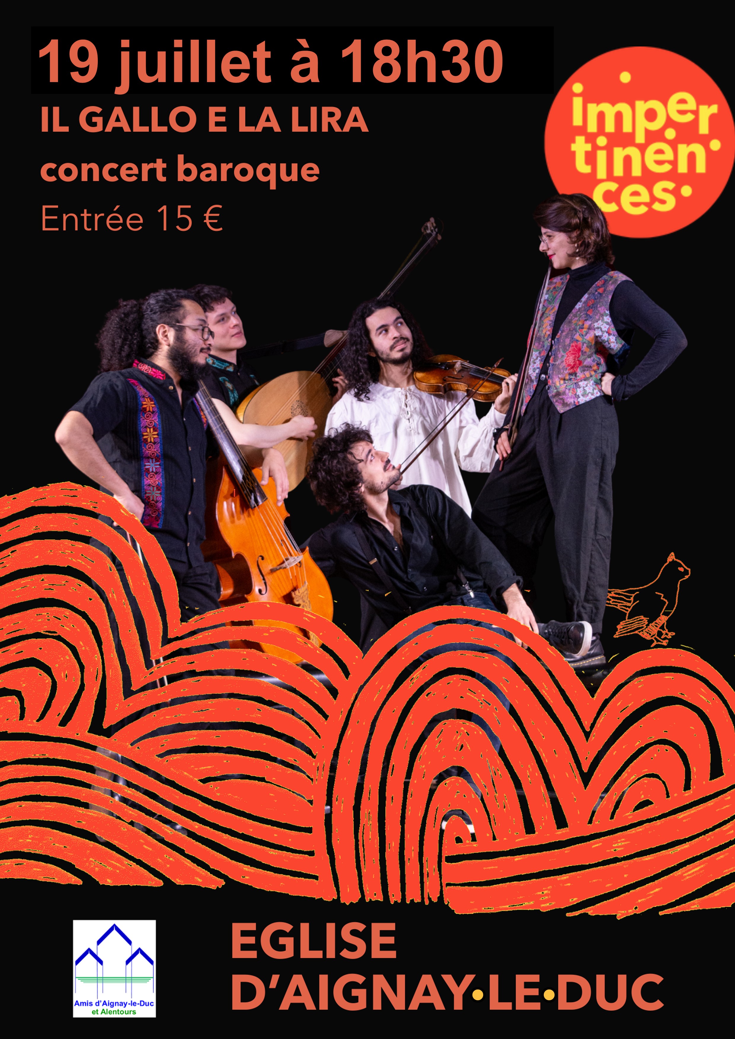 2025 concert baroque Imperinences