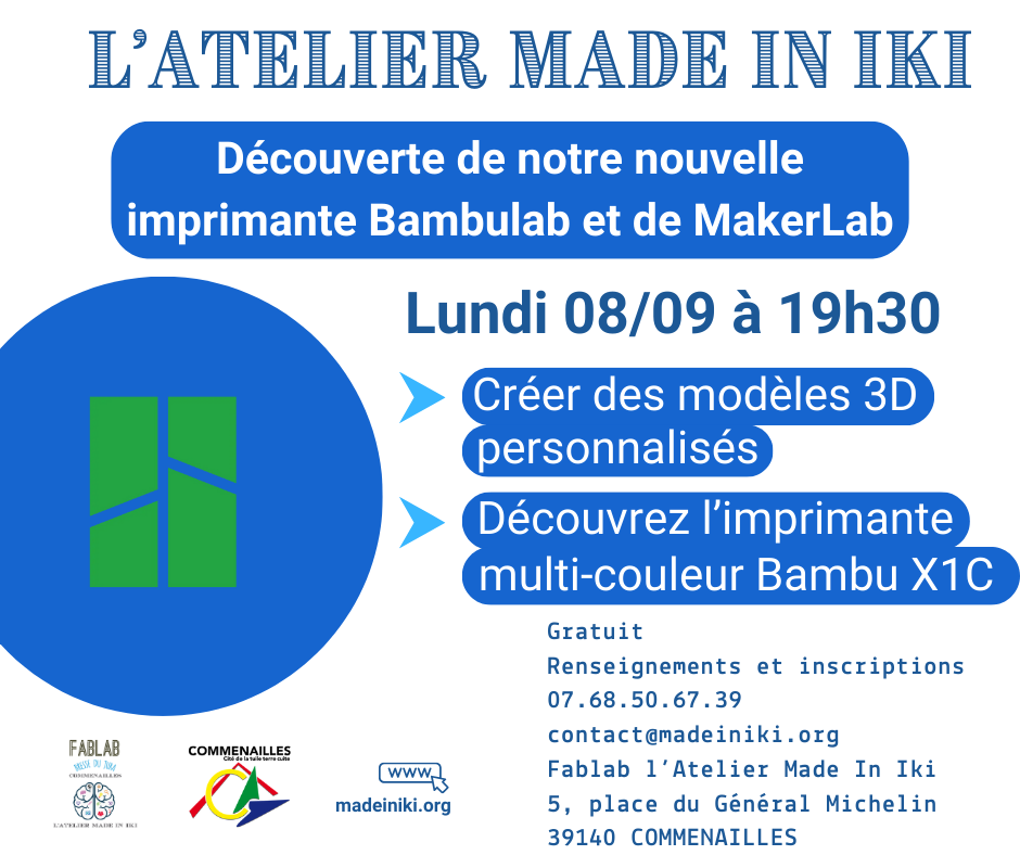 2025.09.08 Atelier découverte imprimante - Makerlab