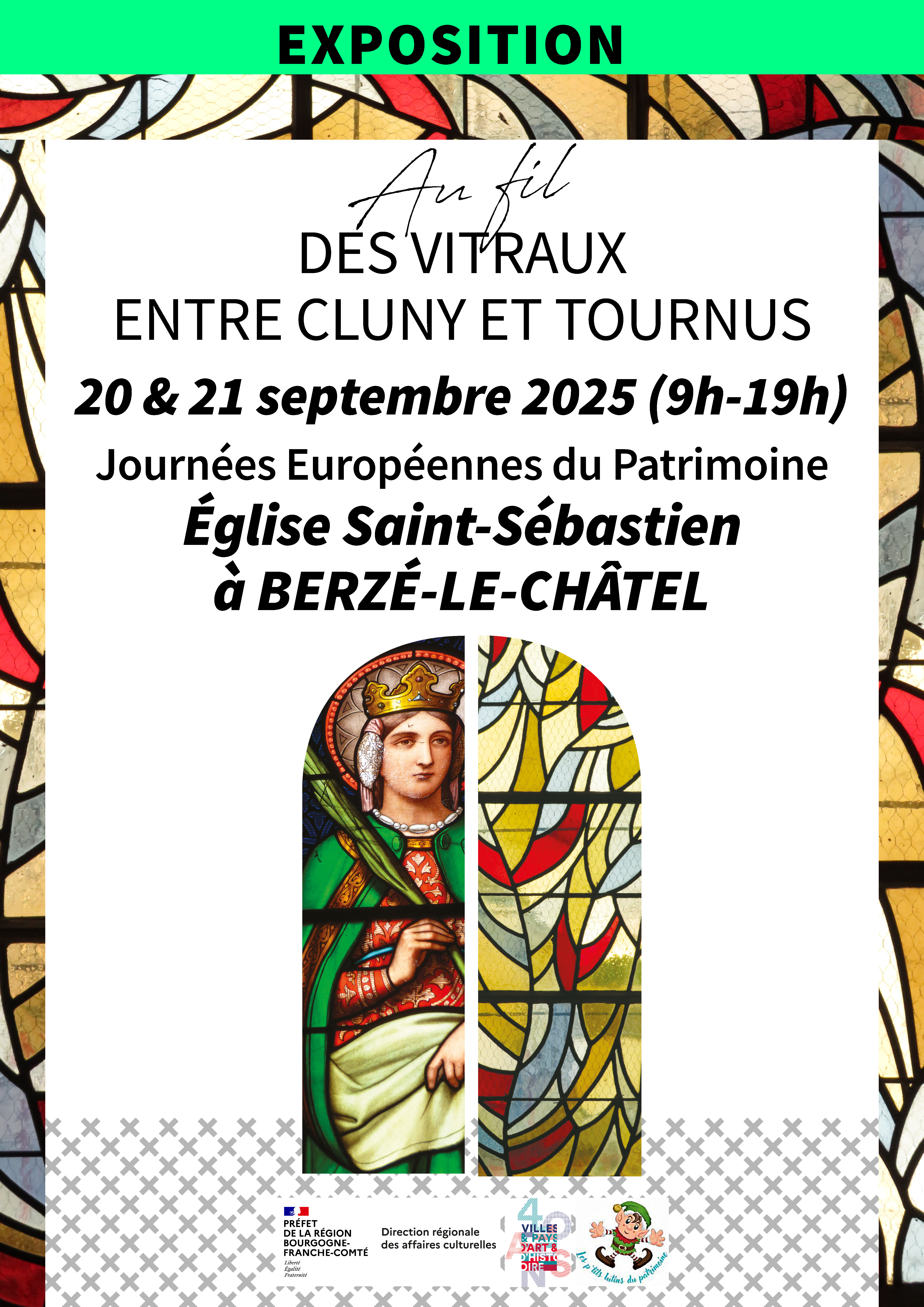 2025.Affiche_Expo vitraux_Berzé