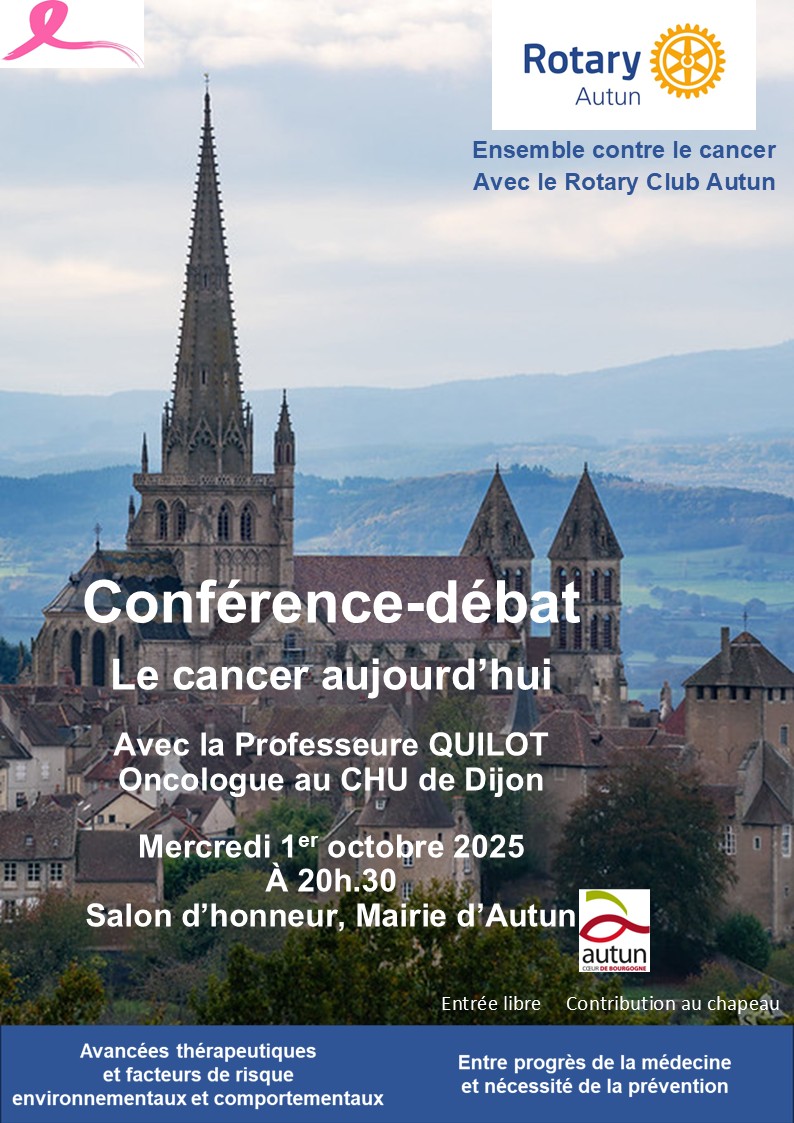 Conférence-débat : LE CANCER AUJOURD'HUI