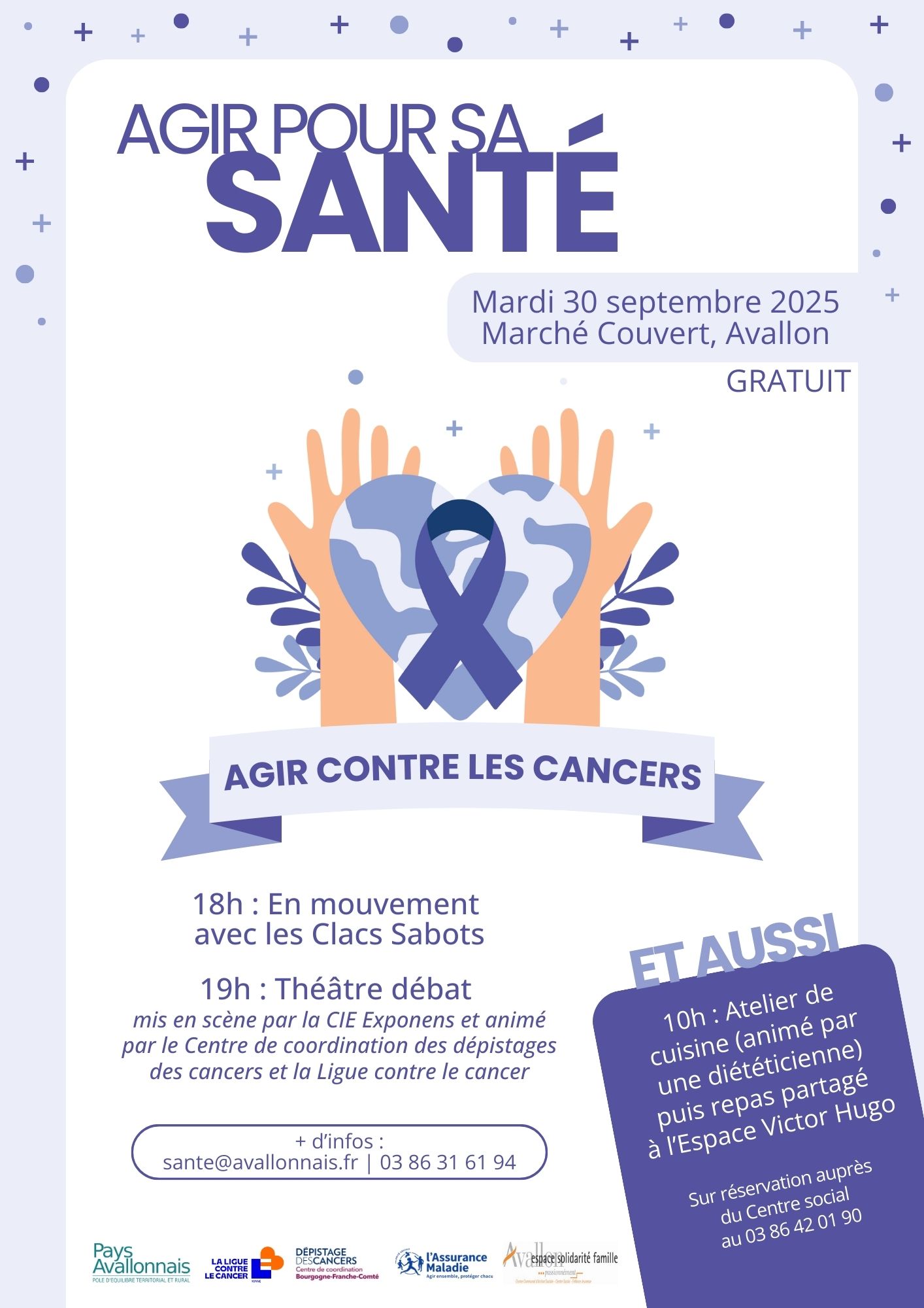 Affiche cancers 30/09/2025