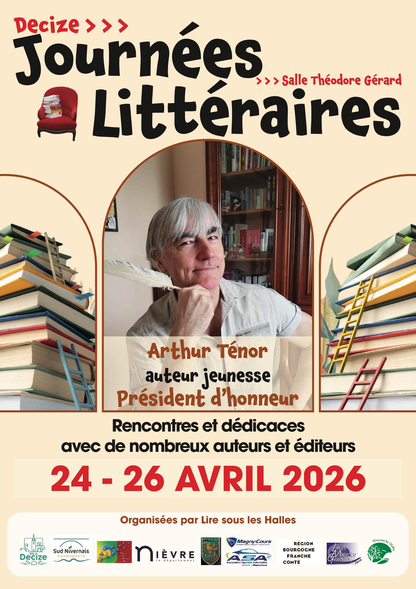 Journées Littéraires : rencontres littéraires autour de la nouvelle et des formes courtes. — visuel événement