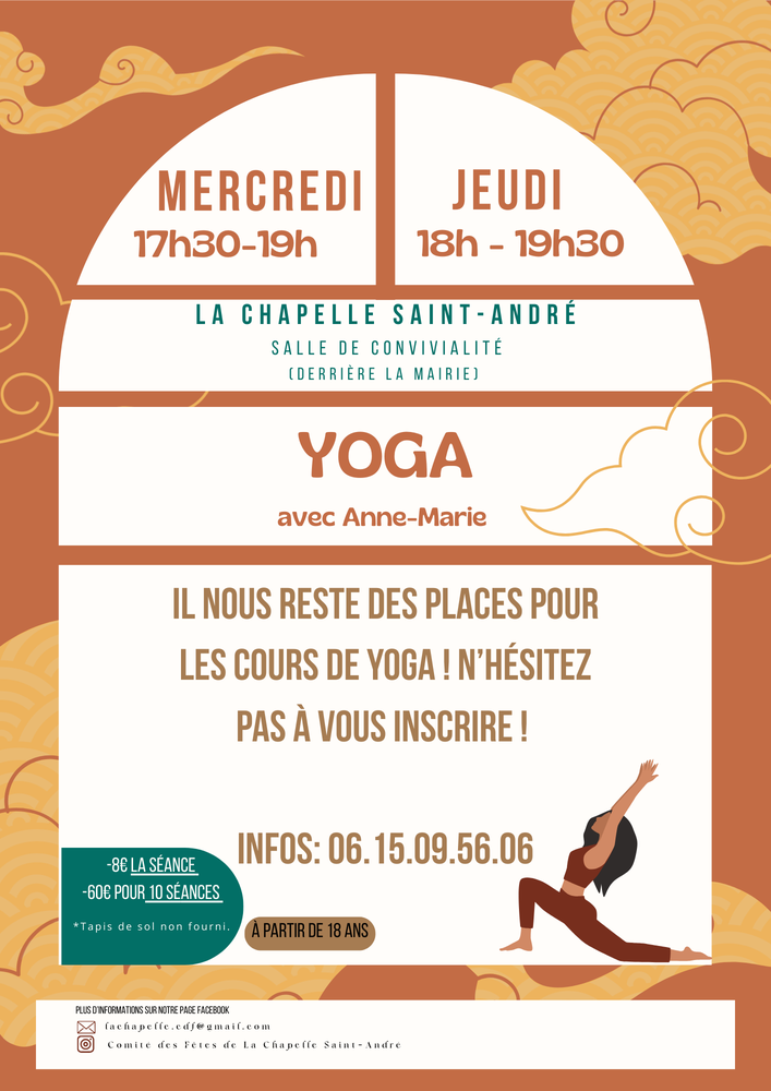 COURS DE YOGA