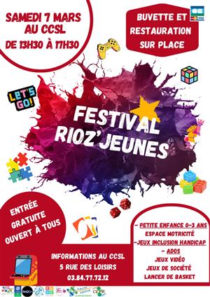 Festival rioz jeunes 
