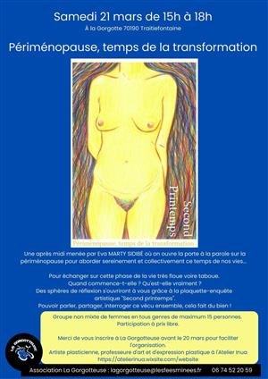 Atelier et échange sur la périménopause