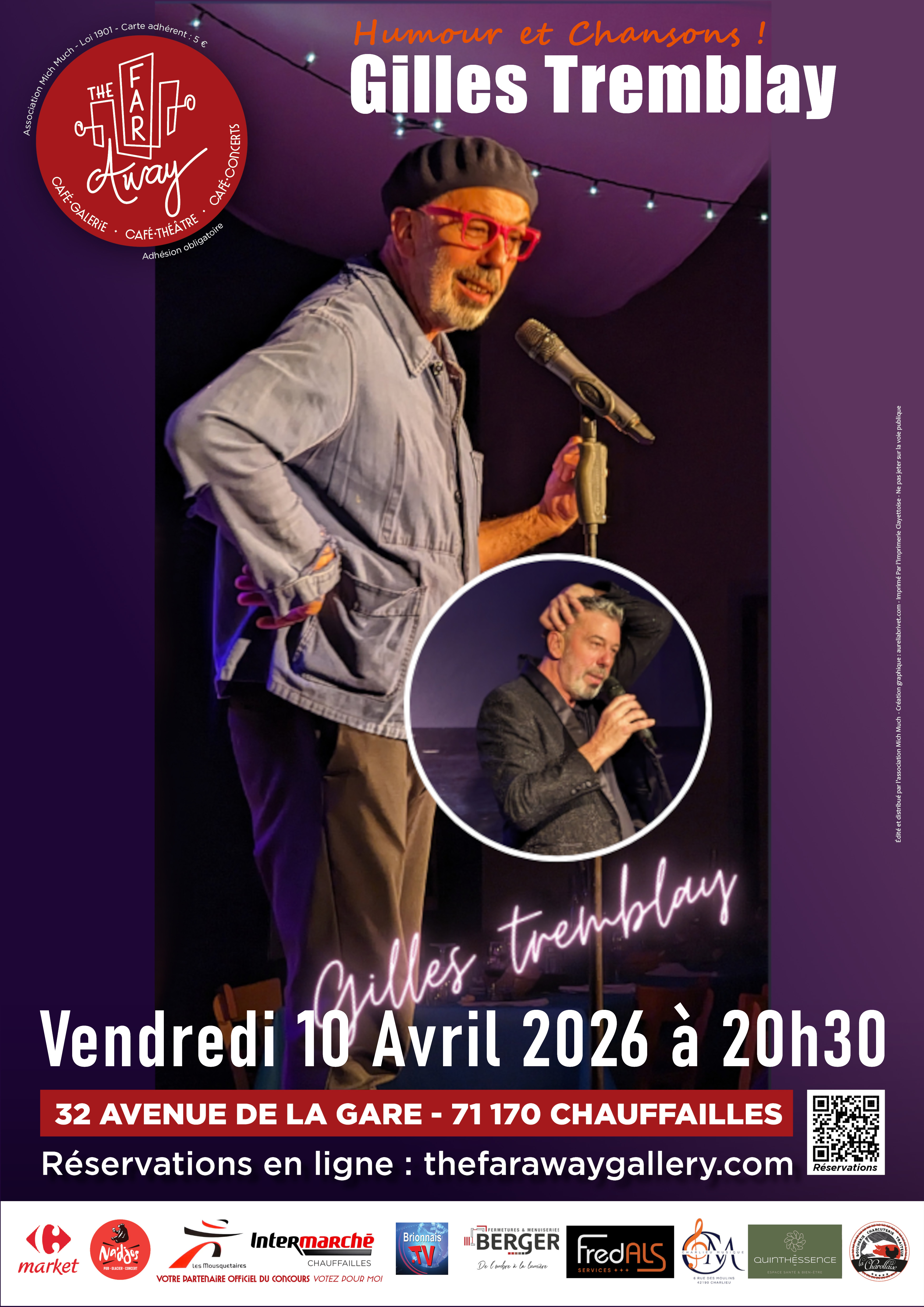 Humoriste – Gilles Tremblay