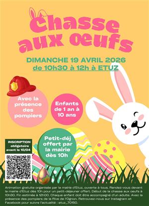 Chasse aux oeufs à Etuz