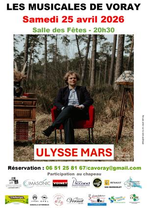 Concert d'Ulysse Mars à Voray sur l'Ognon