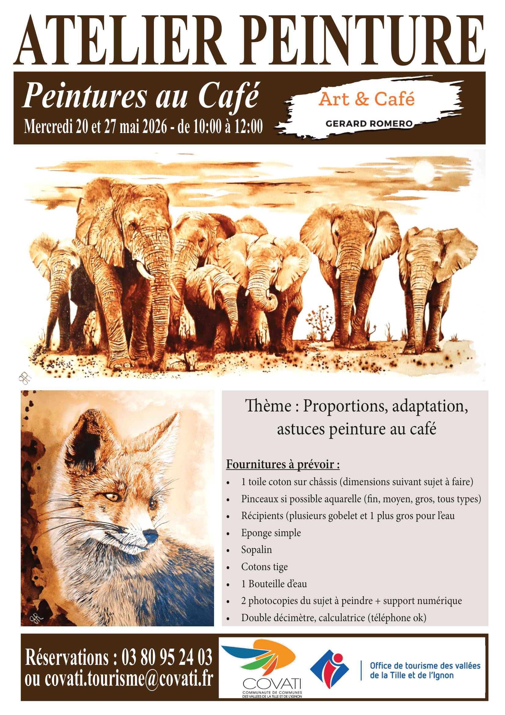 Atelier peinture Art & Café