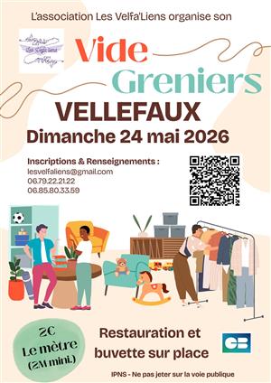 Vide grenier à Vellefaux