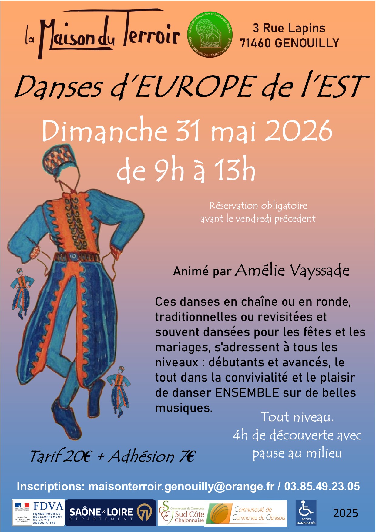 Stage danses d'Europe de l'Est