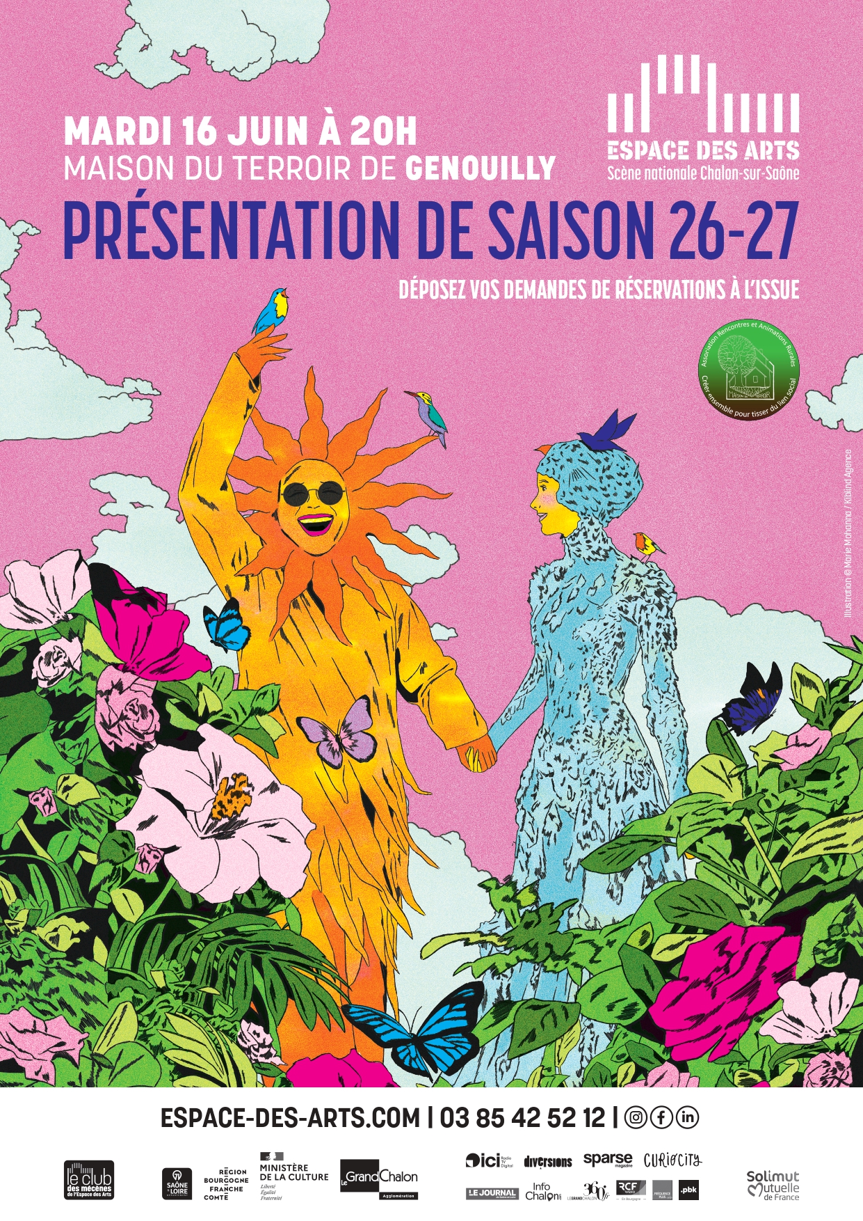Présentation de saison 26/27 de l'Espace des Arts - Scène Nationale