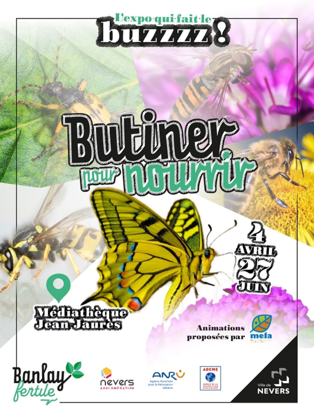 Exposition :  Butiner pour nourrir, l’expo qui fait le buzzzz