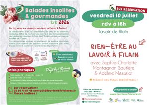 Bien-être au lavoir à Filain