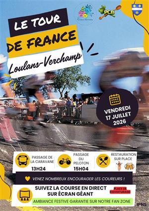 Le tour de France à Loulans-Verchamp