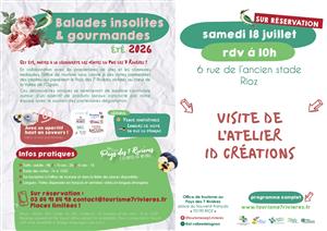 Visite atelier Id Créations à Rioz