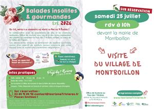 Visite du village de Montboillon