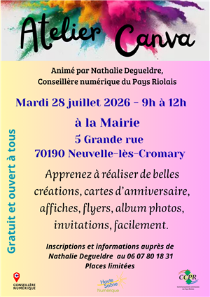 Atelier canva 