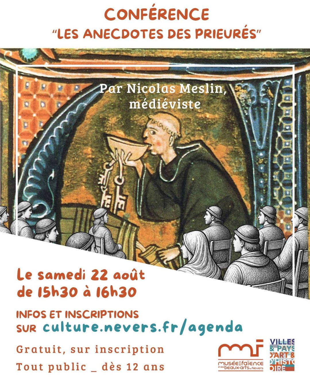Conférence : Les anecdotes des Prieurés