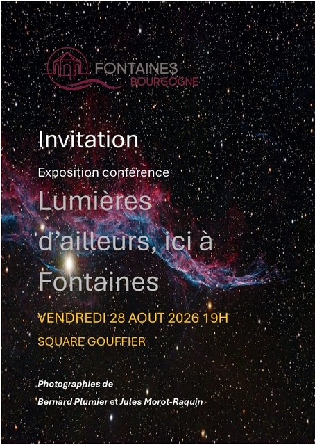 Exposition conférence Lumières d'ailleurs, ici à Fontaines