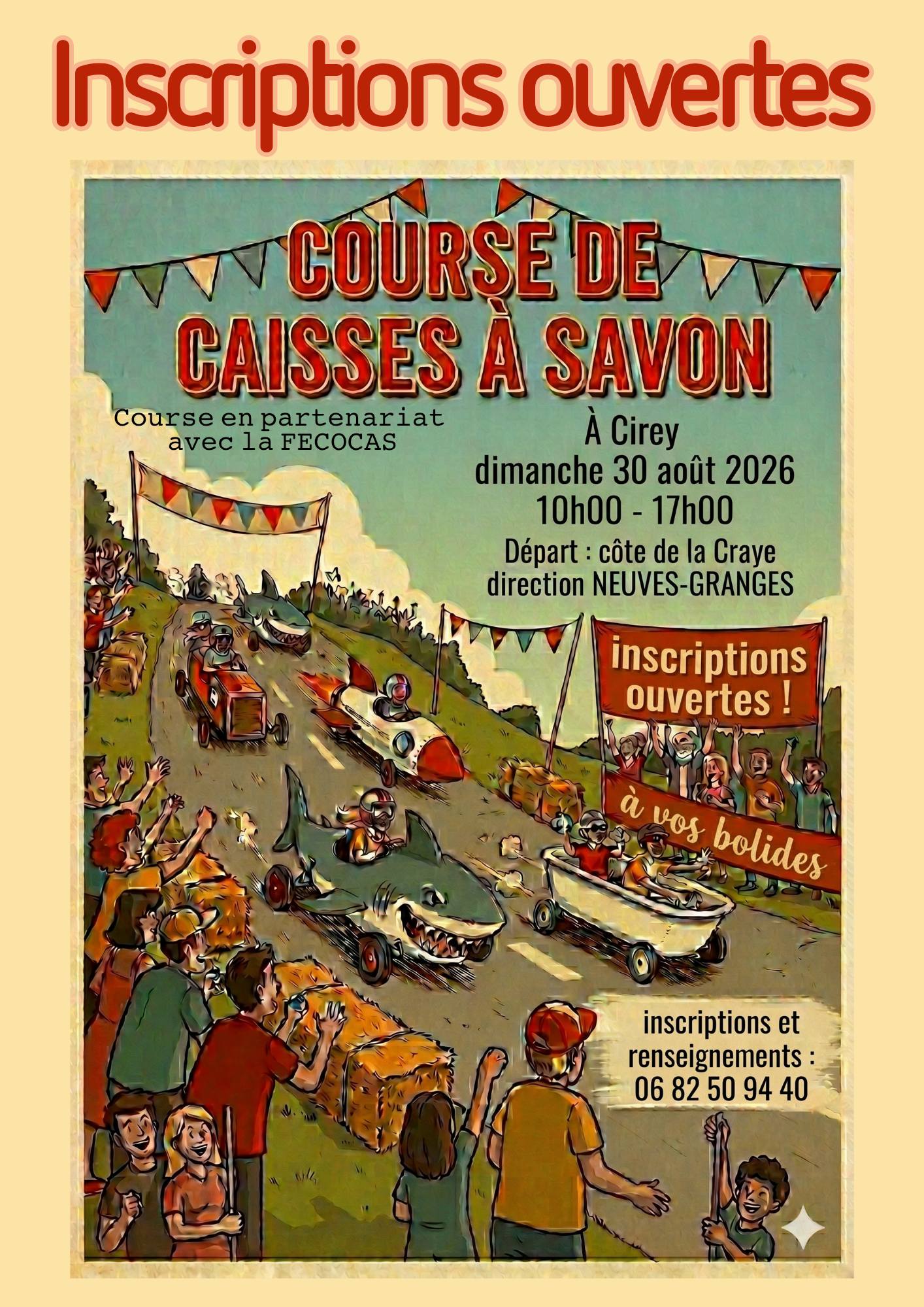 course de caisses à savon