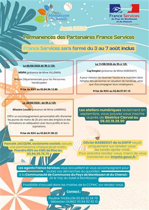 Permanences des Partenaires France Services