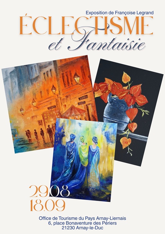 Exposition "Éclectisme et Fantaisie" par Françoise Legrand