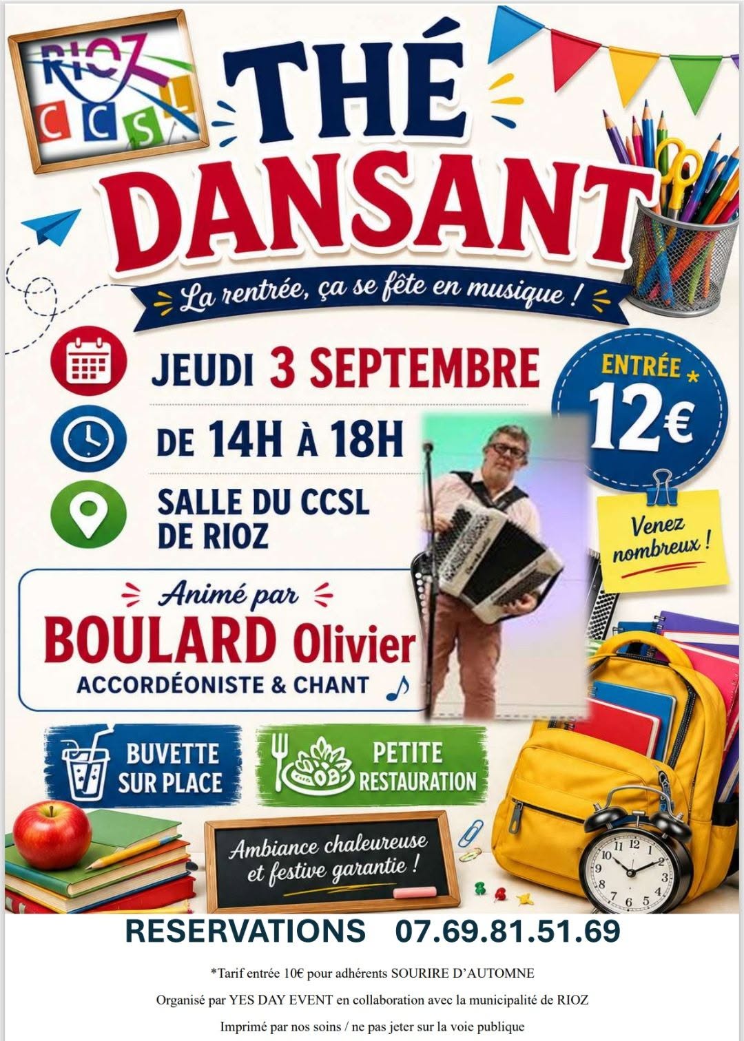 Thé dansant à Rioz