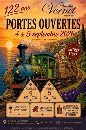 Portes ouvertes chez maison Vernet à Voray sue l'Ognon