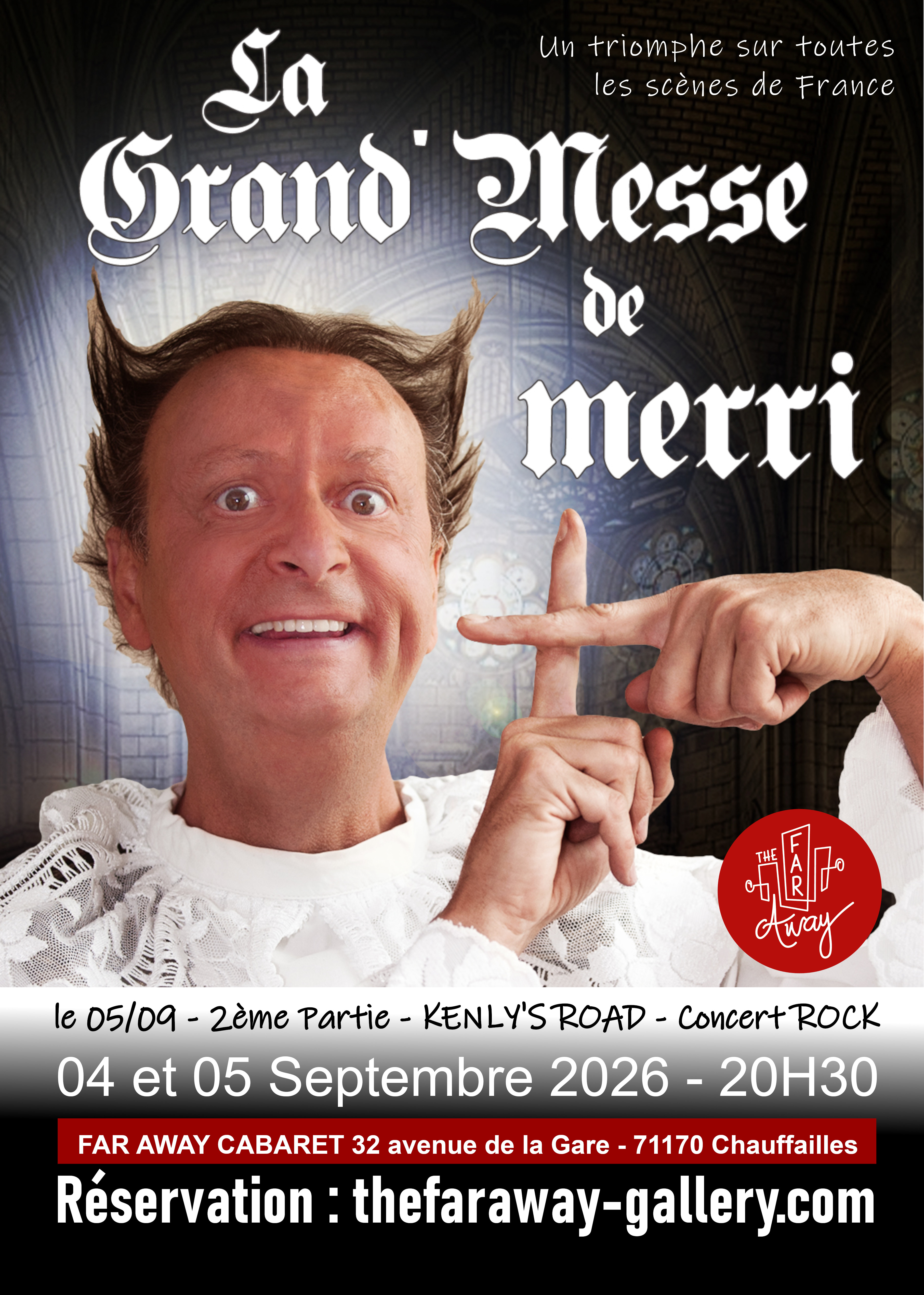 Humoriste Merri : La Grand'Messe