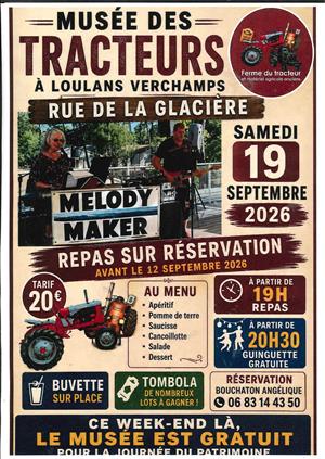 Musée des tracteurs à Loulans-Verchamp