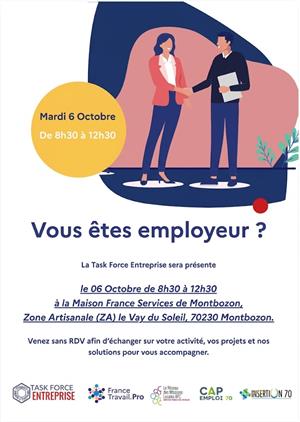Rdv des entreprises à Montbozon
