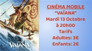 Cinéma à Rioz avec Vaiana