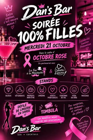 Soirée 100% filles au Dan's Bar à Rioz