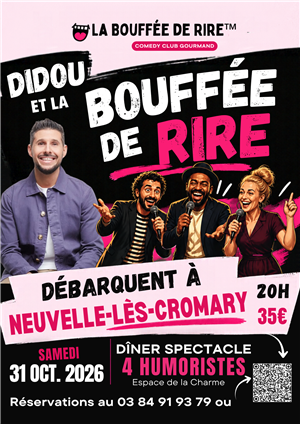 Soirée la bouffée de rire à Neuvelle les Cromary