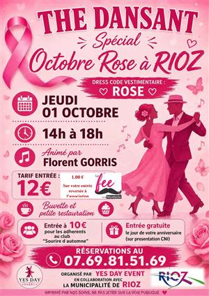 Thé dansant à Rioz