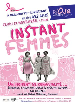 Octobre Rose / Instant femmes à Aubertans