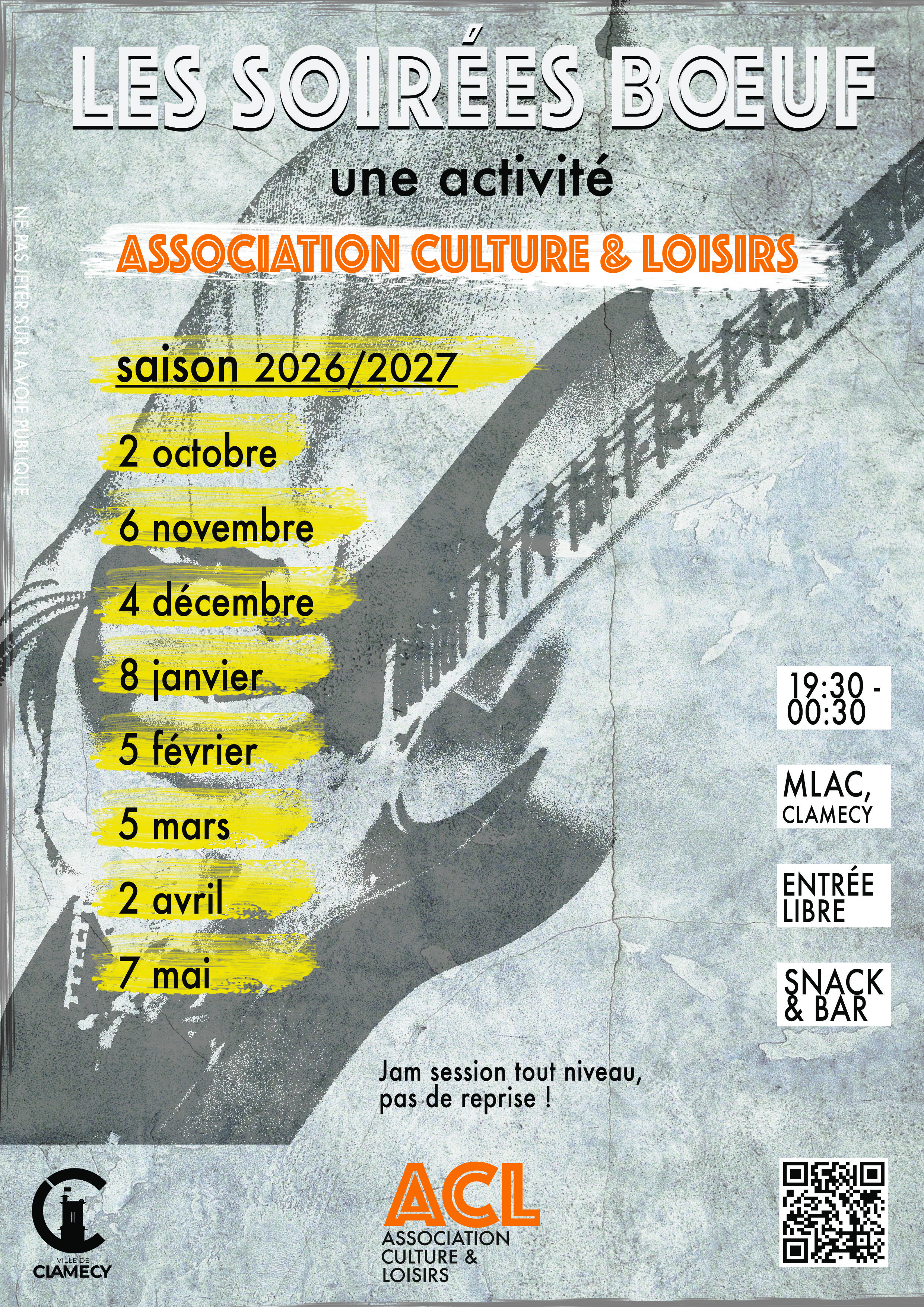Les Jams / Soirées Boeuf à Clamecy