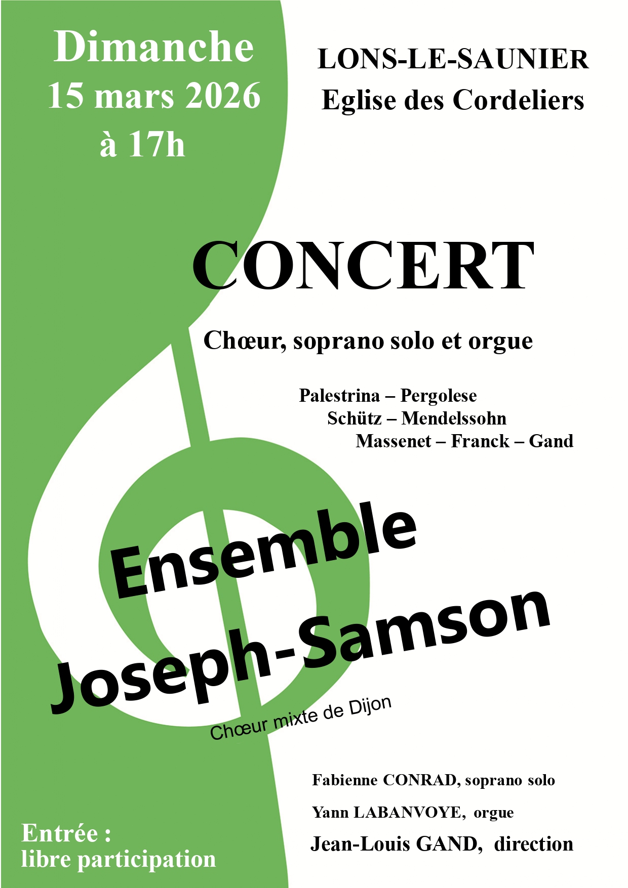 Concert ensemble Joseph Samson