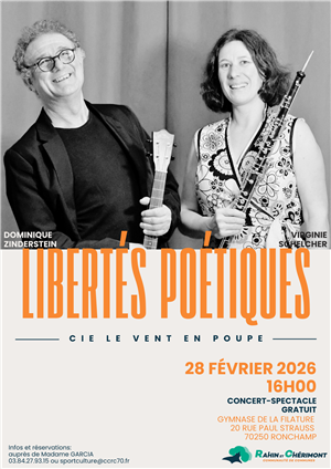 Concert-spectacle à La Filature de Ronchamp