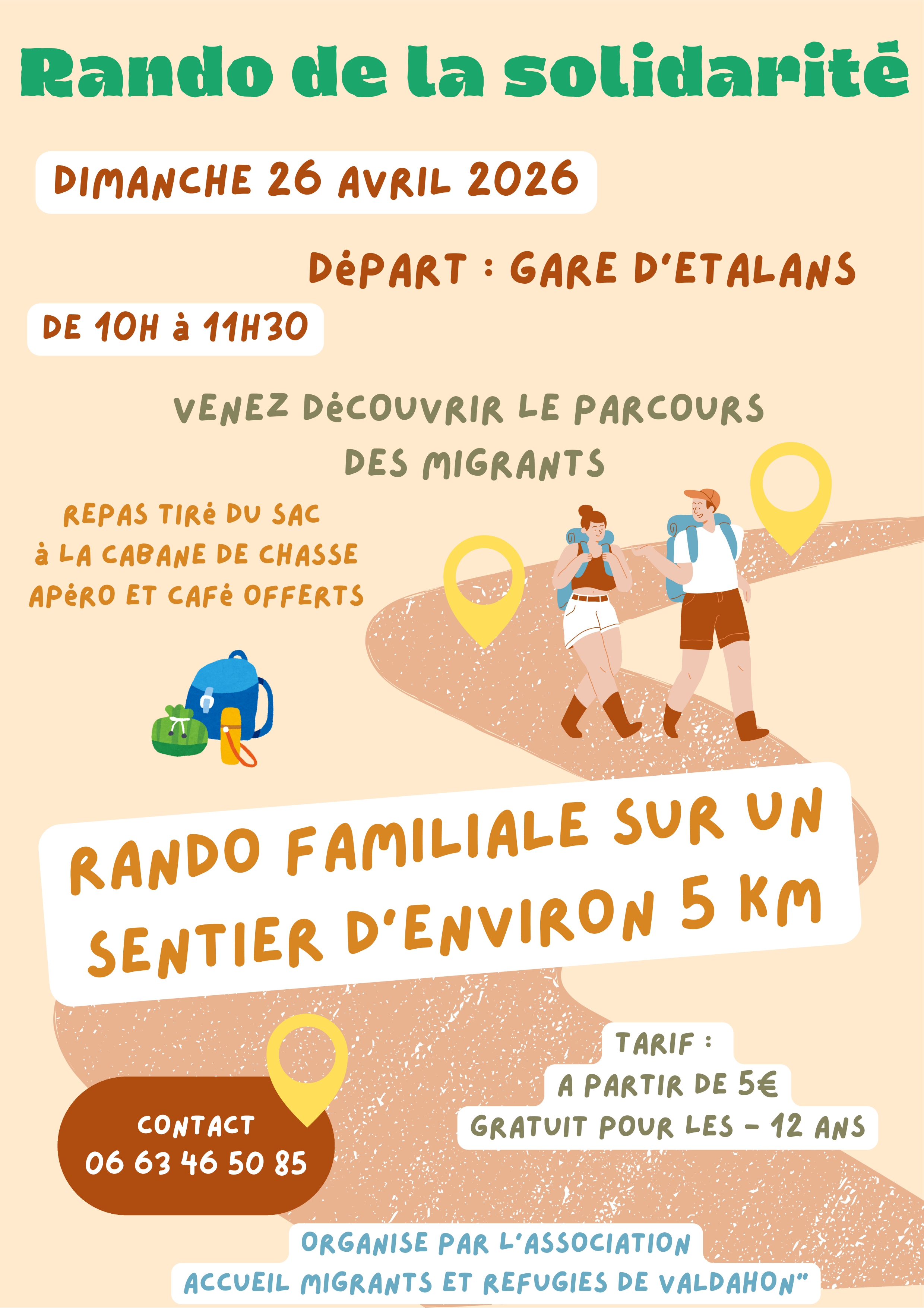 Randonnée de la solidarité — visuel événement