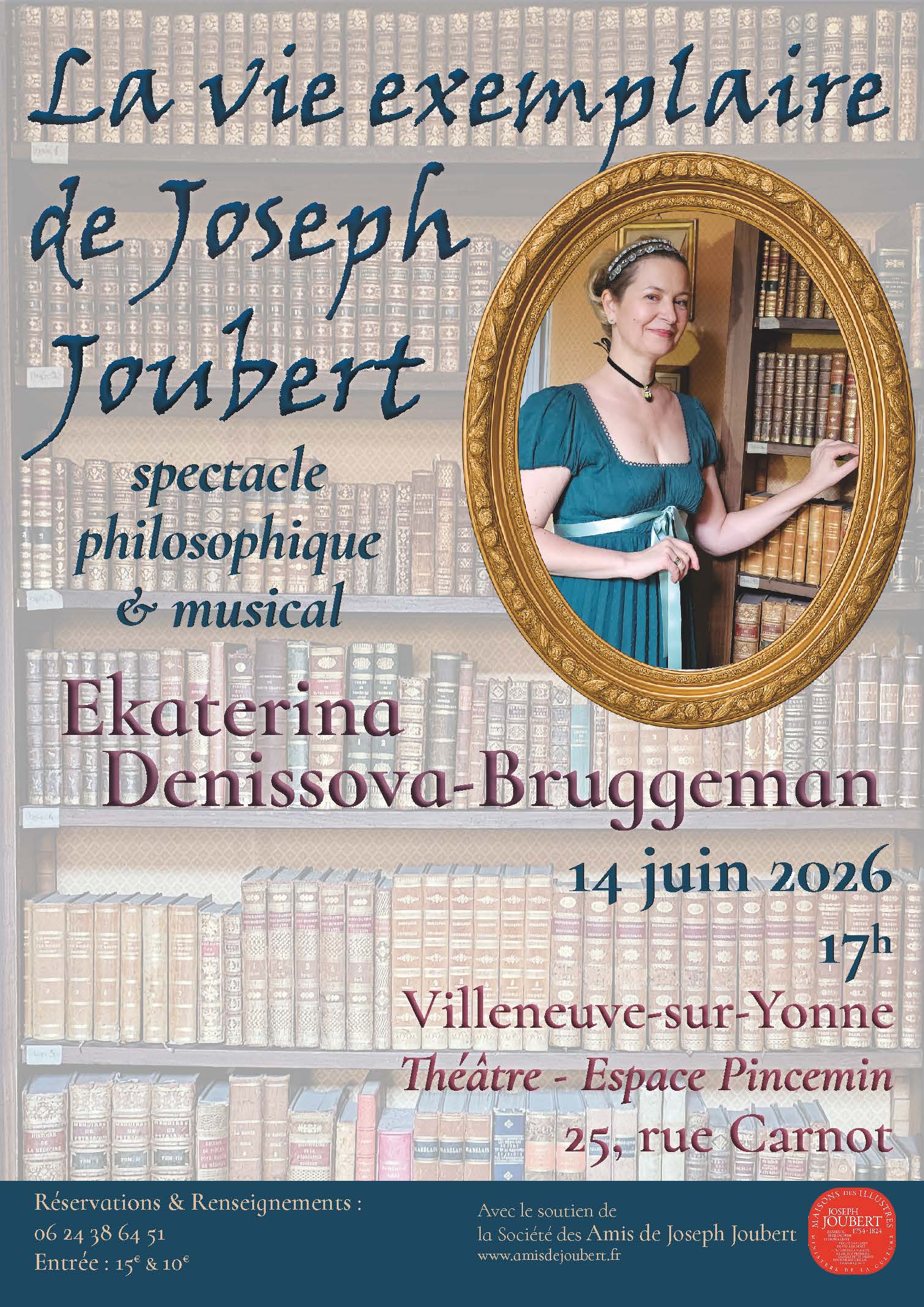 La vie exemplaire de Joseph Joubert par Ekaterina Denissova-Bruggeman