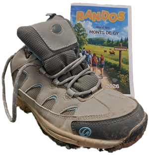 Randonnée pédestre au départ de Gy 